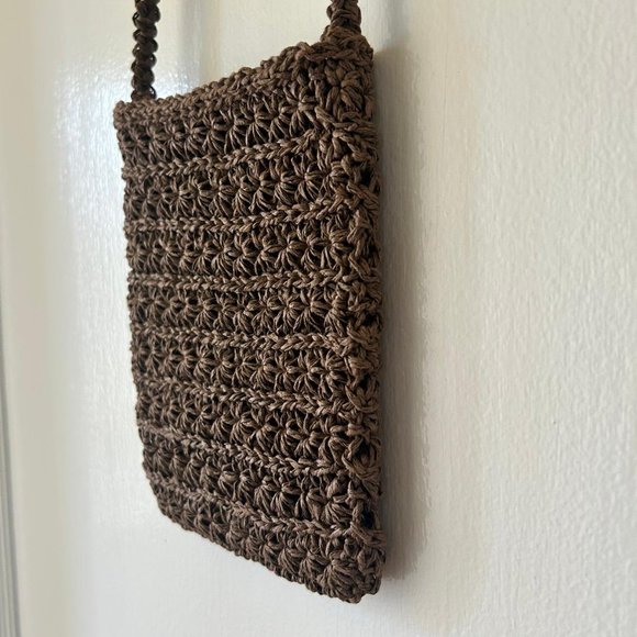 Handmade Crochet Small Cross Body Bag - Picture 4 of 4